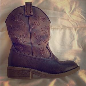 Cowgirl boots toddler size 7